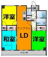 カーサ本山の間取り