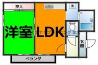 大野木ビラの間取り