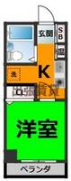 エクセル弁天の間取り