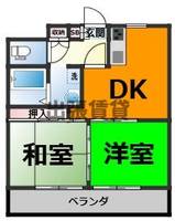セントラルハイツ香呑の間取り