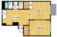 グリーンパーク根岸B303の間取り