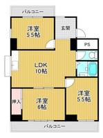 浜田ビル301の間取り