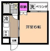 ノースランドハウス309の間取り