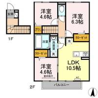 物件の間取り画像