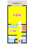 ベルフィーユ24の間取り