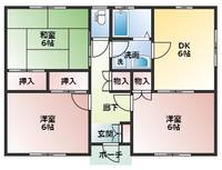 鹿児島県薩摩川内市田崎町(一戸建)の賃貸物件の間取り