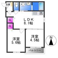 物件の間取り画像