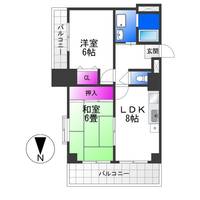 サニーハイツ金田2の間取り