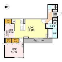 物件の間取り画像