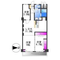 物件の間取り画像