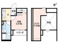 物件の間取り画像