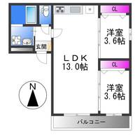 物件の間取り画像