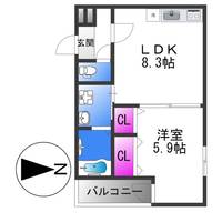 物件の間取り画像
