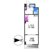 コンフォール長吉の間取り