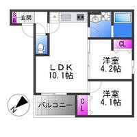 物件の間取り画像
