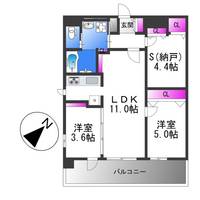 物件の間取り画像