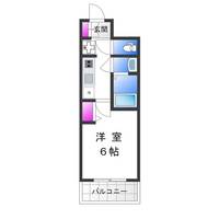 スプランディッド天王寺パークサイドの間取り