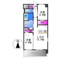 スプランディッド城東関目の間取り