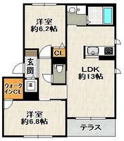 物件の間取り画像