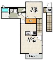 物件の間取り画像