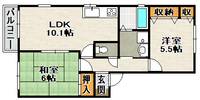 物件の間取り画像