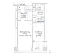 大井町ハイツ1005の間取り