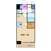 プレサンス新神戸駅前の間取り