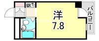 兵庫県尼崎市武庫之荘1丁目(アパート)の賃貸物件の間取り