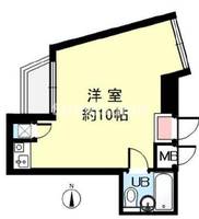 兵庫県神戸市東灘区西岡本6丁目(マンション)の賃貸物件の間取り
