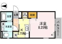 兵庫県尼崎市富松町2丁目(アパート)の賃貸物件の間取り