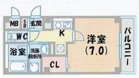 パルティール花水木の間取り