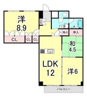 物件の間取り画像