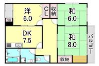 物件の間取り画像