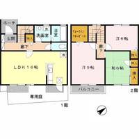 アルスクレストⅡ 2棟の間取り