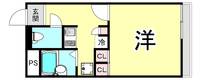 レオパレス岡本の間取り