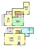 物件の間取り画像