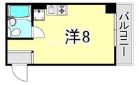 兵庫県尼崎市立花町1丁目(アパート)の賃貸物件の間取り