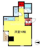 ソレイユ京町堀の間取り