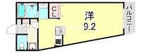 兵庫県尼崎市杭瀬北新町3丁目(マンション)の賃貸物件の間取り