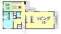 兵庫県尼崎市名神町3丁目(マンション)の賃貸物件の間取り
