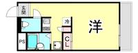 兵庫県尼崎市築地2丁目(アパート)の賃貸物件の間取り