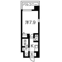 リヴィアス難波ルノンの間取り