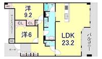 物件の間取り画像