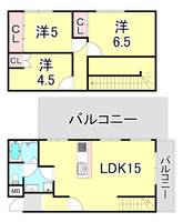 物件の間取り画像