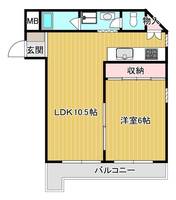 物件の間取り画像