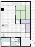 楠ケ丘ジェムの間取り