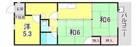 兵庫県神戸市長田区大谷町3丁目(マンション)の賃貸物件の間取り