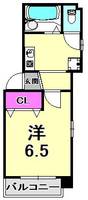 兵庫県神戸市中央区花隈町(マンション)の賃貸物件の間取り