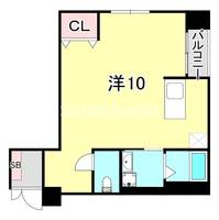 兵庫県神戸市兵庫区羽坂通3丁目(マンション)の賃貸物件の間取り