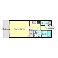 兵庫県尼崎市道意町4丁目(アパート)の賃貸物件の間取り